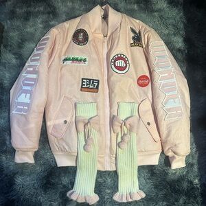 WONDER Bomber Jacket🦄 Babypink